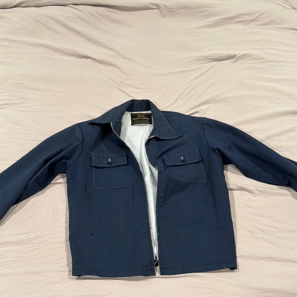 Sears Men's Dark Blue Shirt Jacket